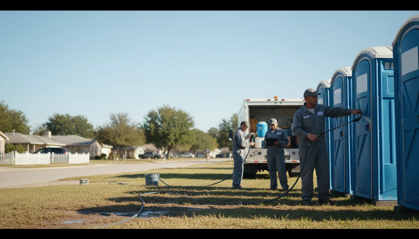 Long-Term Portable Toilet Rental in Raymond, OH near me